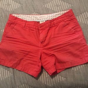 Dark pink shorts